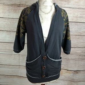 Anthropologie hoodie sweatshirt medium